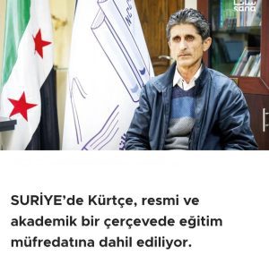 Suriye’de Kürtçe Resmi Eğitim Müfredatına Dahil Ediliyor
