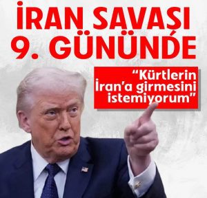 Trump: “Kürtlerin İran’a girmesini istemiyorum”