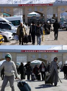 Savaştan Kaçan İranlılar Kapıköy Sınır Kapısı’ndan Türkiye’ye Geçiyor