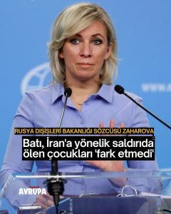 Rusya’dan Batı’ya Eleştiri: “İranlı Çocuklar ve Kadınlar Görmezden Geliniyor”