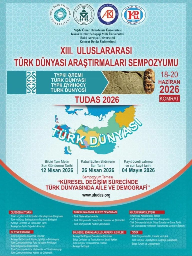 ULUSLARARASI TURAN KIZILELMA TEŞKİLATI GENEL BAŞKANI MEHMET AÇIK ULUSLARARASI SEMPOZYUMA DAVET EDİLDİ