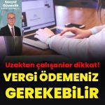 Yurt Dışındaki Şirketlerde Çalışanların Türkiye’de Vergi Yükümlülüğü