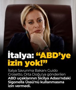 İtalya’dan ABD’ye Üs Engeli: Sigonella Krizi