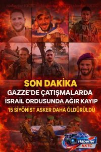 SON DAKİKA: GAZZE’DE ÇATIŞMALAR ŞİDDETLENİYOR, ASKERİ KAYIPLAR İDDİASI