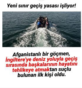 MANŞ DENİZİ’NDE TEHLİKELİ GEÇİŞ: İNGİLTERE’DE BİR İLK YAŞANDI