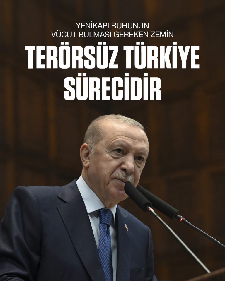 Yenikapı Ruhunun Yeni Adresi: Terörsüz Türkiye Hedefi
