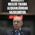 Meclis Milletin Kürsüsüdür, Kişisel Hesaplaşmaların Değil