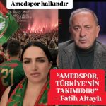 Altaylı’nın sözlerini doğrudan sahiplenmeden, “şu ifadeleri kullandı / şu değerlendirmeyi yaptı” çerçevesinde aktarmak daha temkinli olur:Fatih Altaylı’dan Amedspor değerlendirmesi